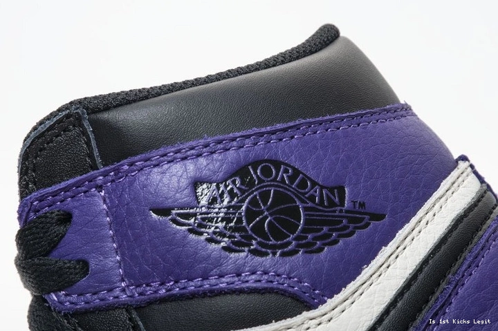 Air 1 Retro Purple Jordan High 555088-501 OG Court 1221